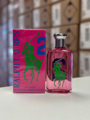 Ralph Lauren Big Pony Pink 2 Eau De Toilette 3.4 Oz
