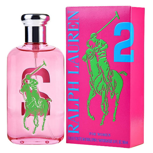 Ralph Lauren Big Pony Pink 2 Eau De Toilette 3.4 Oz