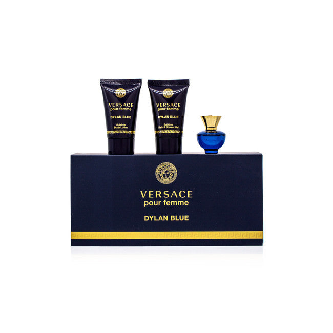 Versace Dylan Blue Mini Set: Perfume, Lotion, Shower Gel