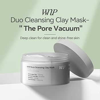 WNP Duo Clay Mask Deep Pore Cleansing & Oil Control 3.53oz/100g