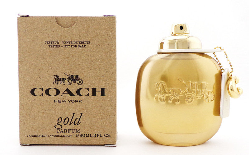 Coach Gold Parfum Perfume for Women 3.0 Oz, 90ml, Tester