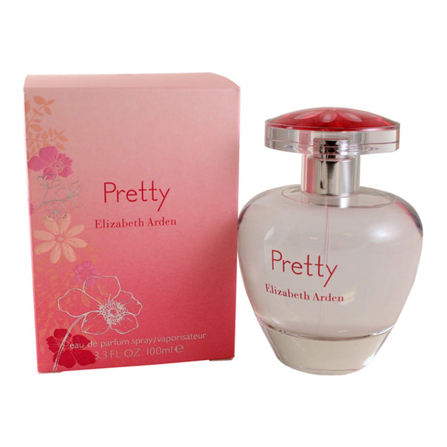 Pretty Elizabeth Arden Eau De Parfum for Women, 3.3 Oz/100ml