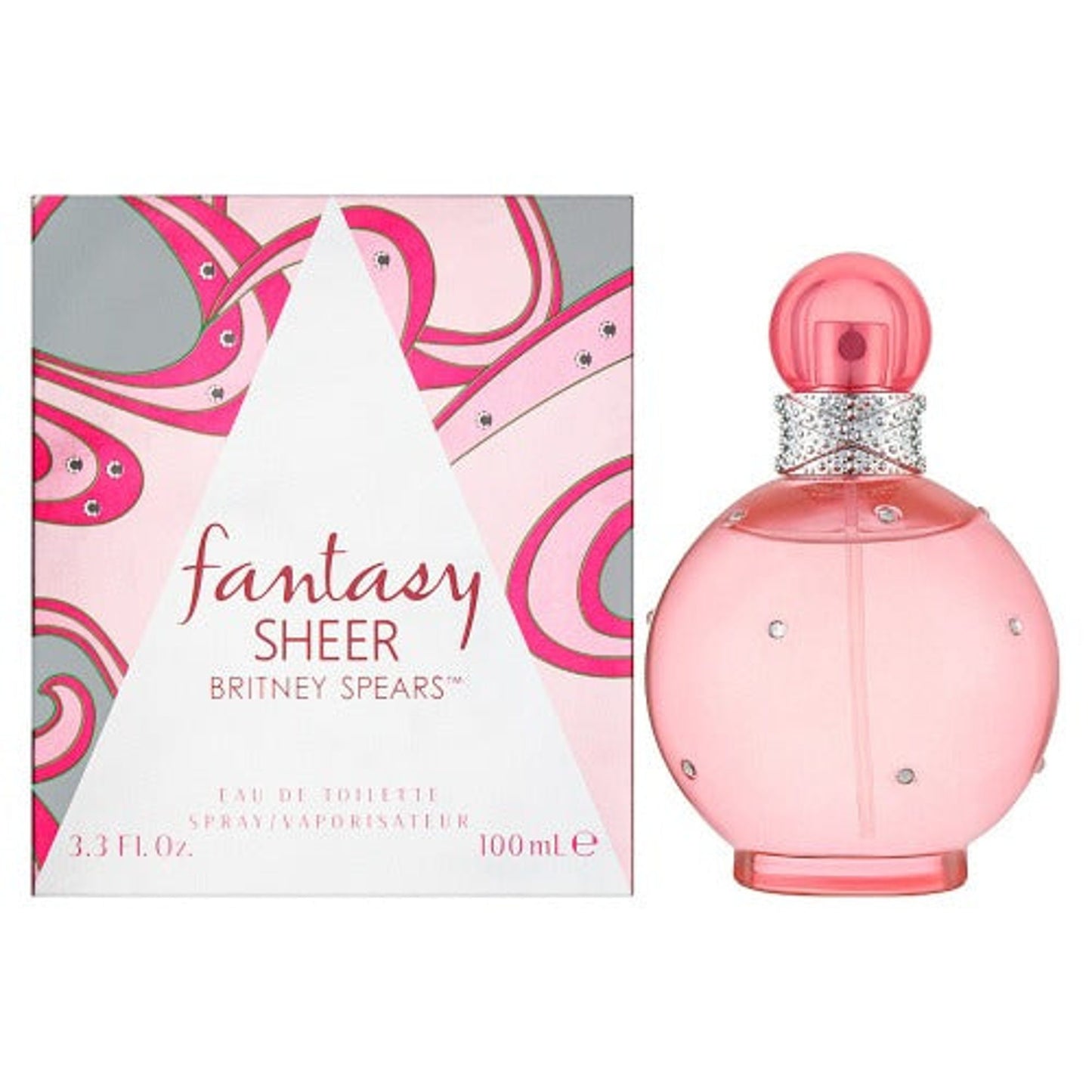Fantasy Sheer Britney Spears EDT Spray 3.3 oz/100 ml for Women