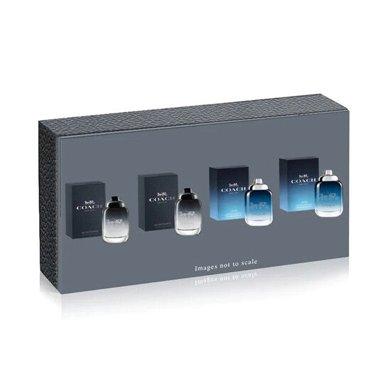 Coach 4pc Mini Variety Gift Set by Coach for Men