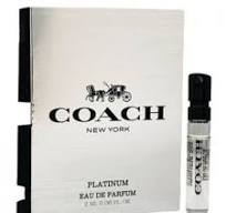 Coach Platinum Eau De Parfum 2ml Free Sample