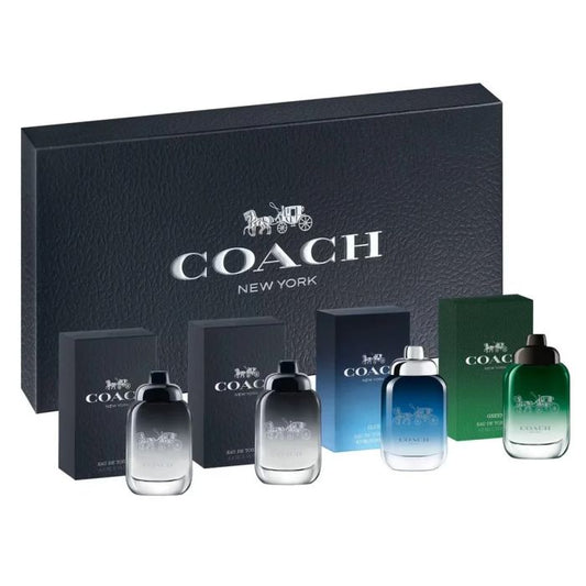 Coach 4pc Mini Variety Gift Set by Coach for Men