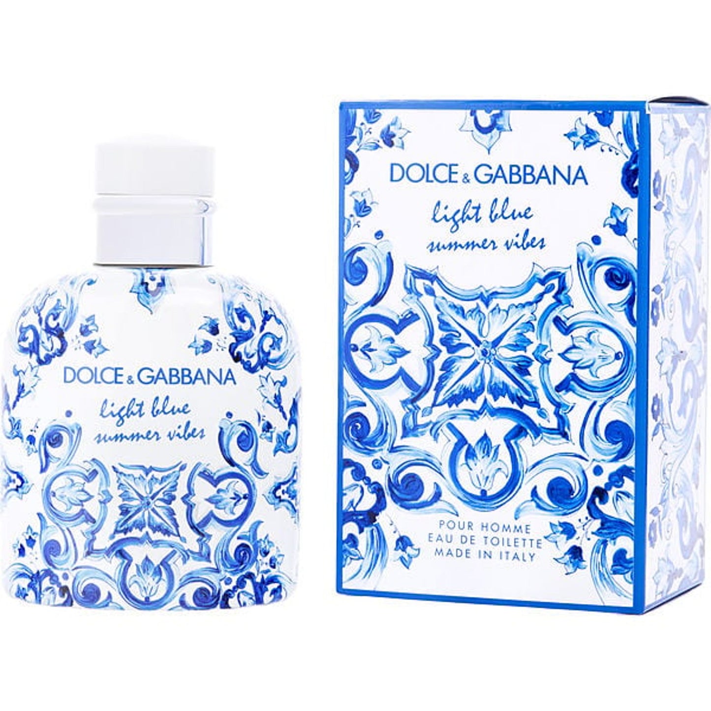 D & G Light Blue Summer Vibes EDT Spray 100 ml/3.3 fl. oz. Tester